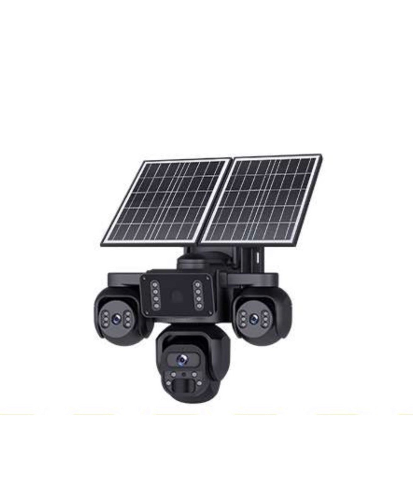 3 lens Solar Camera 9MP Ubox