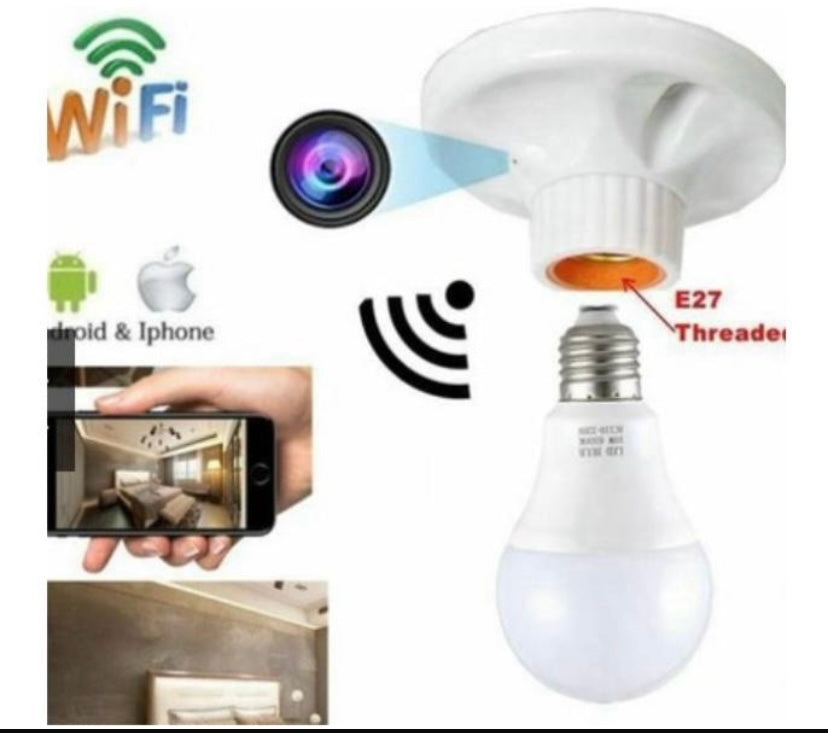 Bulb Holder hidden Camera