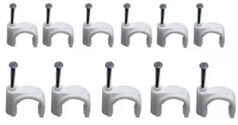 Cable clips 8mm