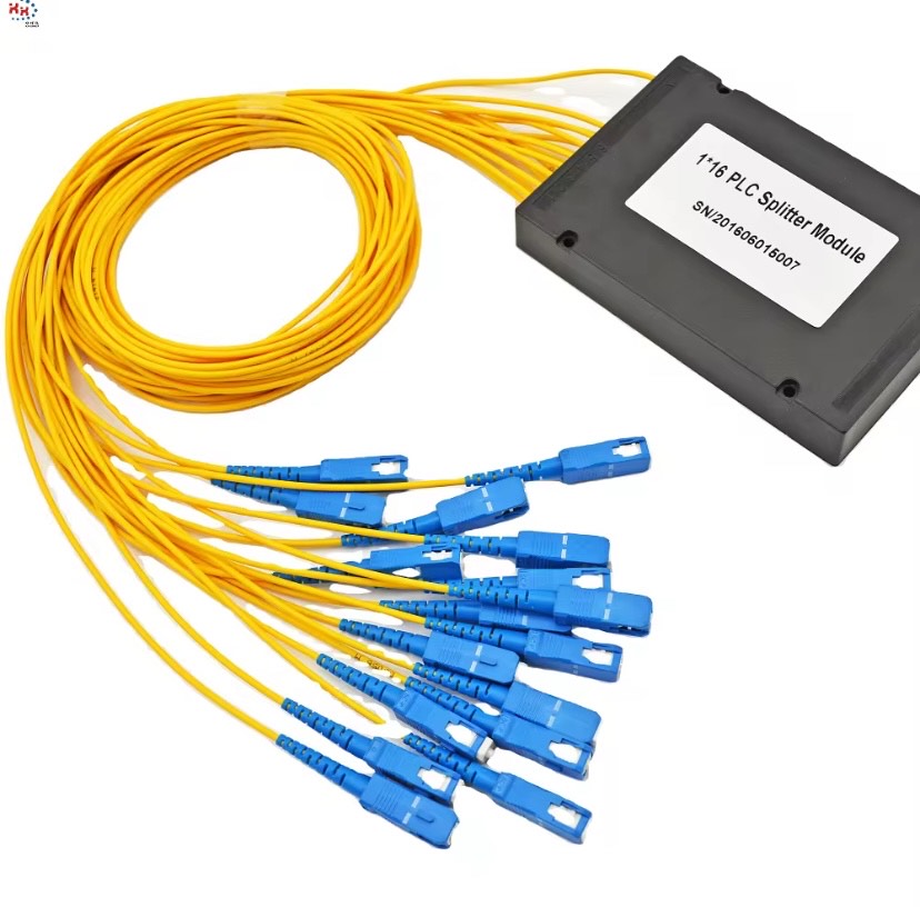 Plc splitter Tube 1 by 16 sc/upc