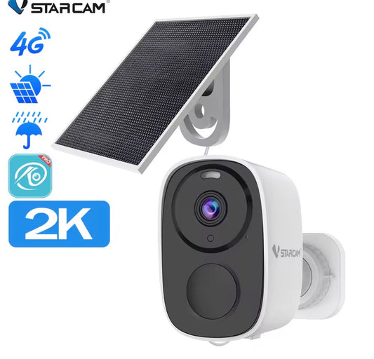 Mini solar camera 4G 2k