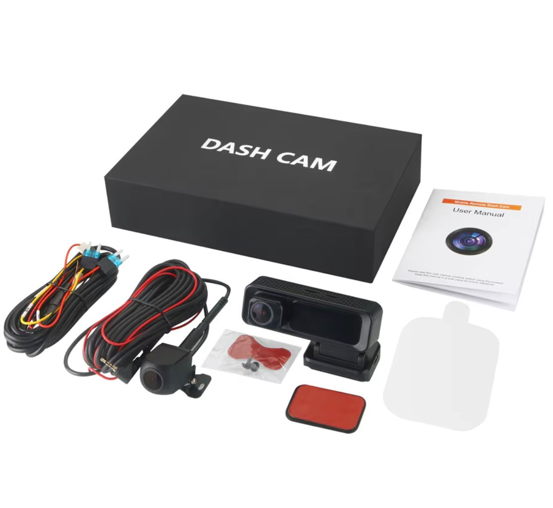 4G Dual Lens DashCam 4K