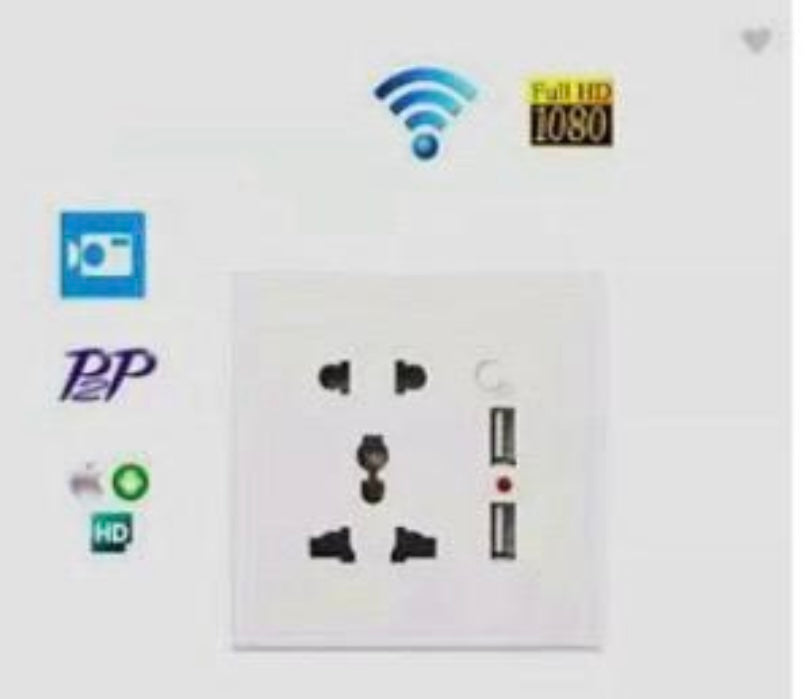 Socket Hidden Camera