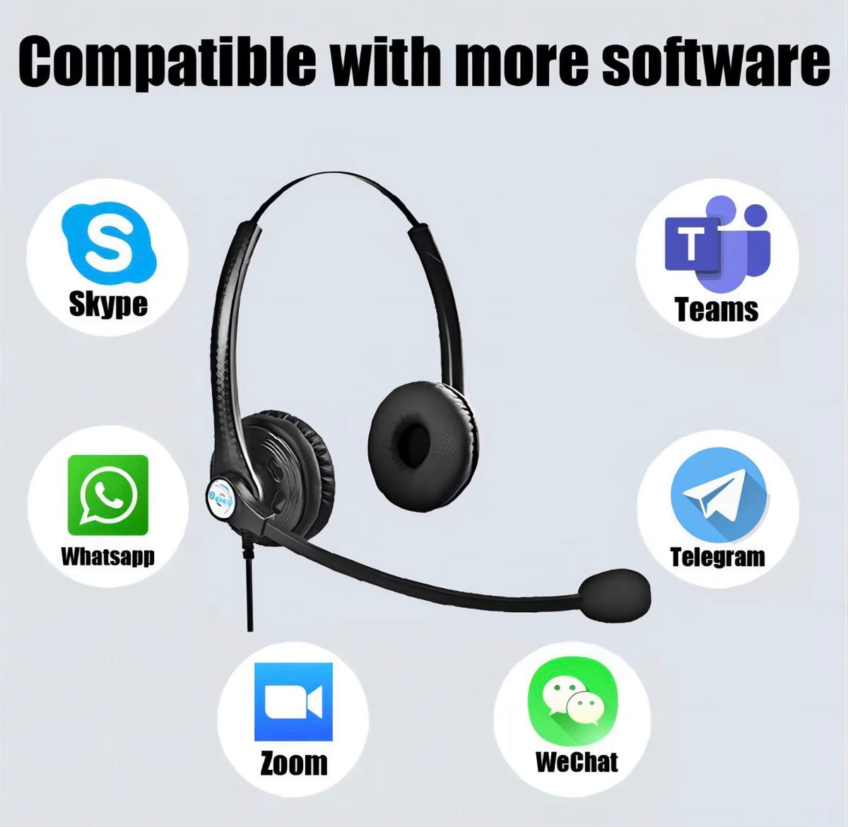 Professional Call Center Wireless one sided