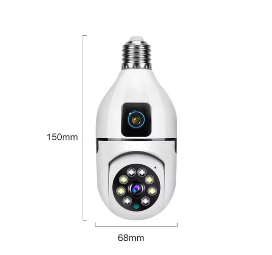 Bulb Camera Dual 2MP
