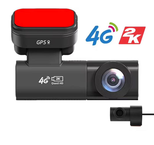 Dash Cam 4G 2 Camera with GPS