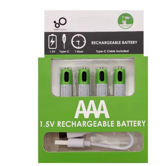 Rechargeable battery AAA [pack of 4}
