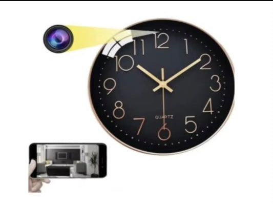 Wall Clock Hidden Camera